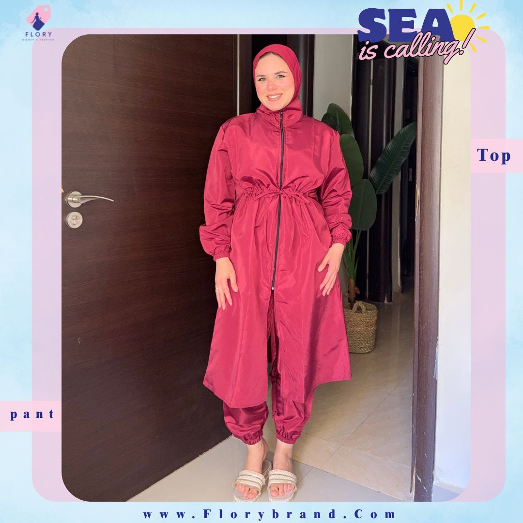 Burkini Burgundy