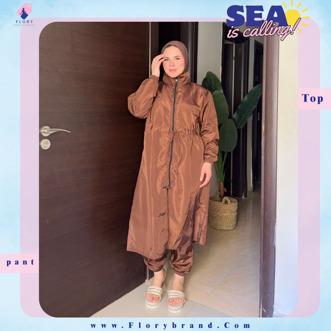 Burkini brown