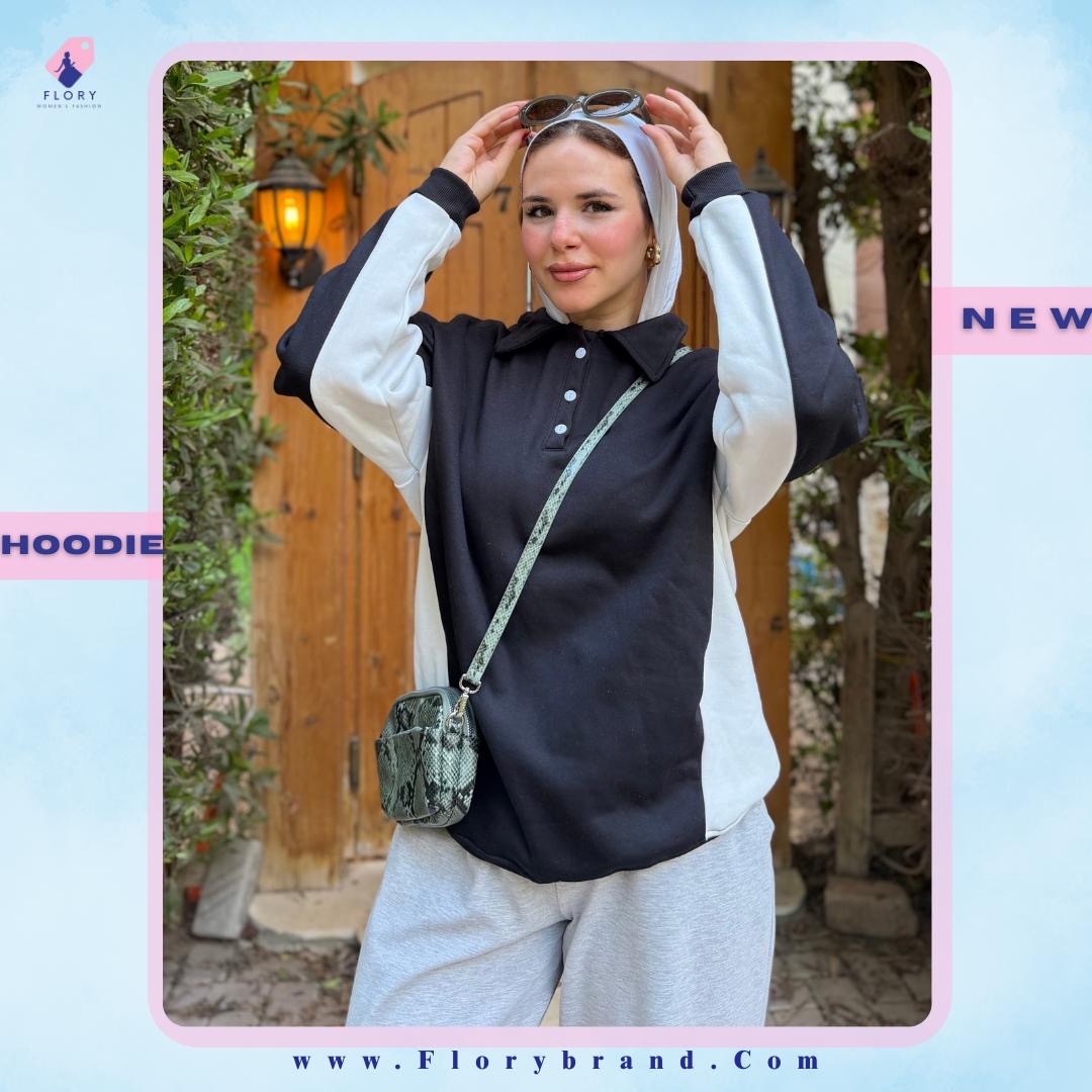 هودي زراير اسود